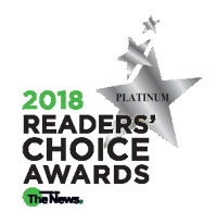 2018 Readers Choice Platinum Award